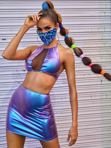 Wholesale Plus <strong>Size</strong> Bodysuit Women Open Mesh Pu Underwear Sexy Lingerie - Product Image 5