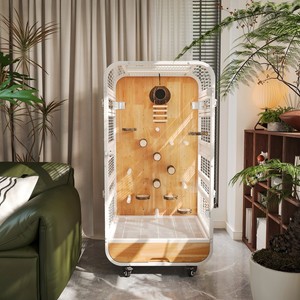 Birdcage Villa Large Parrot Special Extra Large Space Movable Panoramic <strong>Bird</strong> Villa - Product Image 1