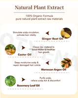 Minyak Herbal OTVENA untuk Pertumbuhan Rambut, untuk Rambut Keriting, Berminyak, dan Semua Jenis Rambut