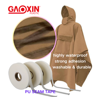 Anglerhosen mit Reiner PU-Nahtversiegelung, Heißschmelzkleber, Elastisch, Wasserdicht, für Outdoor, Rucksack, Motorrad, Regenmantel