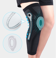 Long coussin de silicone en nylon noir, pour musculation, musculation, levage des cuisses, protection de sport, pour les jambes, manchons pour les cuisses