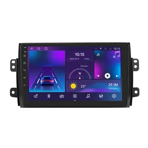 Автомагнитола Roadjoy с голосовым управлением на Android 12 IPS для Suzuki SX4 2006-2014 Стерео навигация FM видео выход универсальный автомобиль android