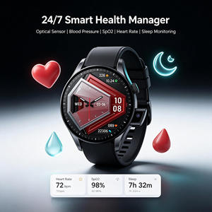 <span class=keywords><strong>Reloj</strong></span> Inteligente Deportivo Personalizable, Delgado, Resistente, con Pantalla Táctil Grande, Llamadas <span class=keywords><strong>Bluetooth</strong></span>, Seguimiento de Salud y Ejercicio - Product Image 3