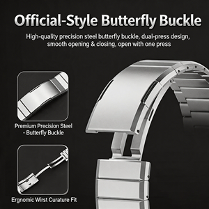 Lichtgewicht <span class=keywords><strong>titanium</strong></span> metalen horlogeband voor Huawei <span class=keywords><strong>GT</strong></span> 6 <span class=keywords><strong>Pro</strong></span>, snel verwisselbare push-pin luxe sportband, 22 mm <span class=keywords><strong>titanium</strong></span> horlogeband - Product Image 6