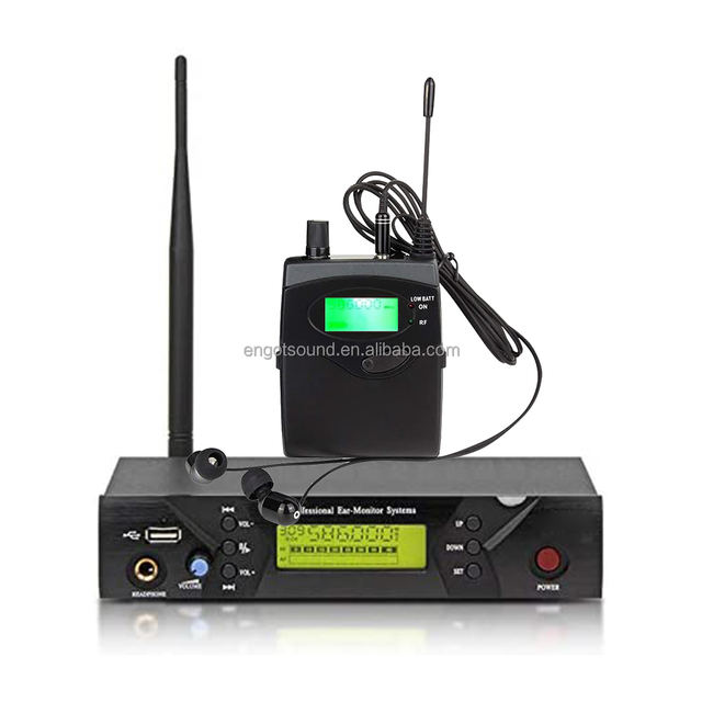 IEM510 Professional Gaming Touch Screen Studio Monitors Personal Wireless in Ear Monitor System with 1 Bodypack