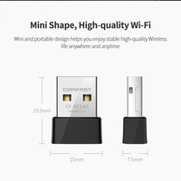COMFAST CF-811AC adaptateur Wifi USB 2.4 ghz antenne USB Ethernet PC adaptateur Wi-Fi Lan Wifi Dongle AC Wifi récepteur