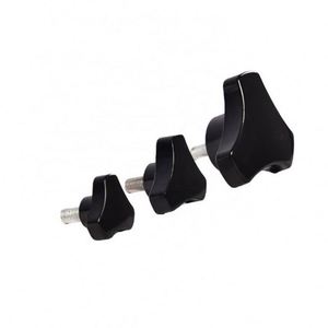 Fournisseurs chinois de boutons en <span class=keywords><strong>plastique</strong></span> noir à trois étoiles, boutons en bakélite à serrage pour machine à fraiser - Product Image 5