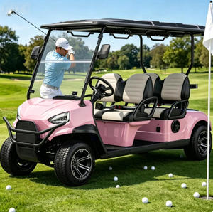 Voiturette de golf à grandes roues, style importé, 4 places, véhicule de tourisme à quatre roues, voiturette de golf avec grandes roues - Product Image 1
