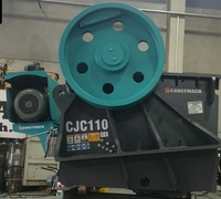 Nouveau concasseur à mâchoires haute capacité 650 Tph, moteur AC, certifié ISO CE, garantie de 2 ans pour les installations de fabrication de granit en carrière