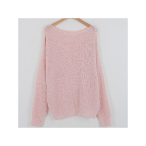 La mejor opción de ropa de punto delgado y los mejores descuentos Ropa de ajuste holgado Morty cuello de barco de punto ajustado - Product Image 3