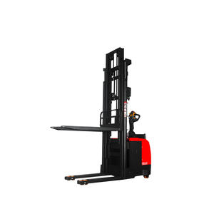 Carrello elevatore elevatore carrello elevatore piccolo completamente elettrico utilizzato per magazzino 5M altezza di sollevamento transpallet elettrico - Product Image 3