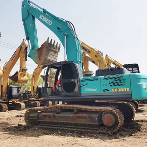 Excavadora usada KOBELCO SK350D 35Ton excavadoras agrícolas sobre orugas sk200 sk210 para la venta en Shanghai - Product Image 3