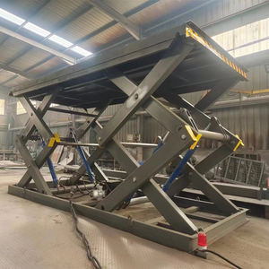 Baru 1-3 Ton profil rendah Dok baja pengangkat gunting hidrolik tetap Platform untuk Hotel restoran industri ritel 380v Angkat Mobil - Product Image 5