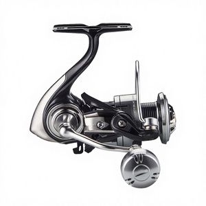 Moulinet de pêche spinning 2000-7000 en acier inoxydable et aluminium, rapport de transmission 5.2:1, pour gaucher, pour la pêche en rivière, en eau salée, en eau douce et à la carpe - Product Image 3