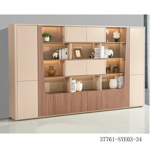 Armoire de bureau contemporaine en bois grainé 37761-SYE03-34 - Product Image 2