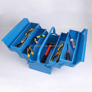 Boîte à outils combinée Superluck pour la maison - Kit d'outils multifonction pliable et empilable - Product Image 2