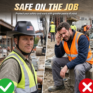 <span class=keywords><strong>Casque</strong></span> de sécurité style cowboy à large bord, <span class=keywords><strong>casque</strong></span> de chantier léger avec mentonnière pour travaux extérieurs et sécurité industrielle - Product Image 6