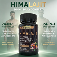 Gummies de Shilajit de l'Himalaya 100% pur Shilajit Gold pour hommes et femmes