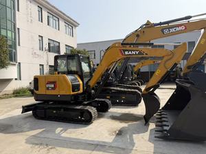 รถขุดขนาดเล็ก Sany SY55U ใหม่ น้ำหนัก 5.5 ตัน เครื่องยนต์ Yanmar แท้ รถขุดตีนตะขาบ Sany 5.5 ตัน แบบ Zero Tail Swing สำหรับงานก่อสร้าง - Product Image 2