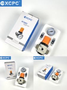 Lubricador regulador de filtro serie <span class=keywords><strong>XOC</strong></span> tres piezas de compresor de aire combinado - Product Image 6