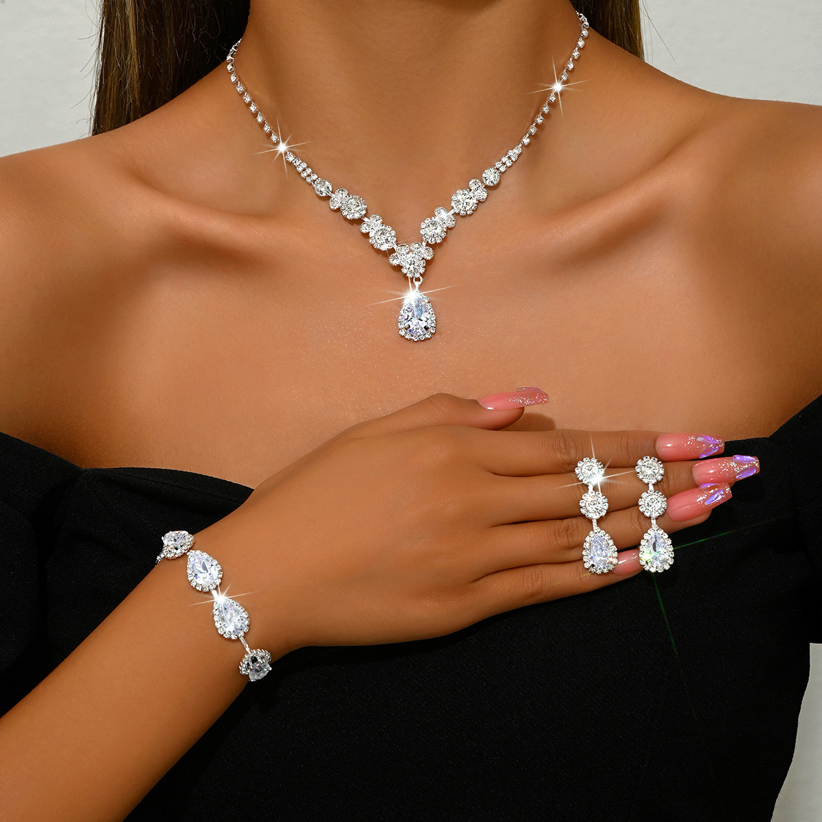 Sterling Silver CZ Phoenix Pearl Pendant - Jewelry Making Bail For 6-7mm Pearls