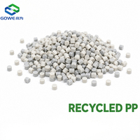 Granulés de PP recyclé, granulés de PP regranulés, pellets de PCR, polypropylène écologique pour le moulage général et les produits durables