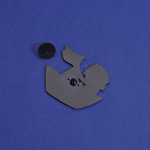 Prince Fox Metal Pin Custom Moon Star Paper Boat Whale Cute spilla spille da bavero distintivi Kawaii Hat Jewelry Gift Pins - Product Image 6