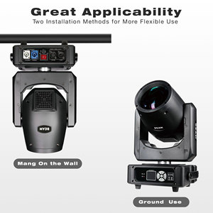 Chuyên nghiệp RGB <span class=keywords><strong>LED</strong></span> bóng đèn tại chỗ 7R chùm DMX512 PVC 230 Wát di chuyển đầu đèn cho Disco DJ ánh sáng sân khấu - Product Image 4