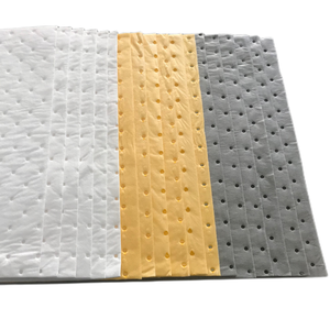 Tampons absorbants pour déversements chimiques 40 cm * 50 cm * 3 mm, tapis absorbant pour matières dangereuses, fuite de produits dangereux - Product Image 6