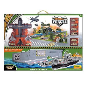 Juguete de Estacionamiento para Niños, Escenario de Entrenamiento Educativo, Tobogán, Pista de Carreras, Juguete de Coche, Simulación de Estacionamiento, Juego de Coches de Carreras con <span class=keywords><strong>Portaaviones</strong></span> - Product Image 6