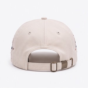 Wholesale T&L Custom Logo <b>Flat</b> Embroidered 6-Panel Breathable Adjustable Cotton Twill Dad <b>Hat</b> for Kids - Product Image 4