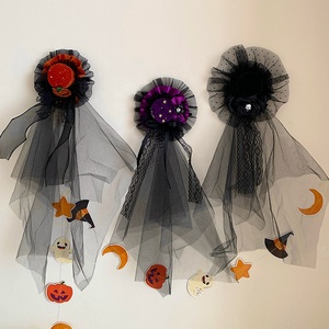 Mujer 2025 gran oferta Halloween festivo calabaza sombrero forma pinzas para el cabello moda elegante personalizado pedido a granel horquillas Accesorios - Product Image 2