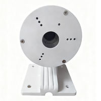 Soporte de Pared DS-1272ZJ-110-TRS para Cámara Domo Tipo Torreta, Accesorios CCTV, Soporte Hikvision de Aleación de Aluminio Blanco para Interiores/Exteriores