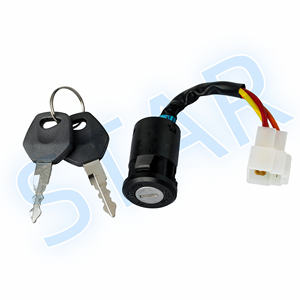 Harga pabrik kustom kunci pengapian sepeda motor Switch kawat tenun Harness cocok untuk berbagai kendaraan - Product Image 4