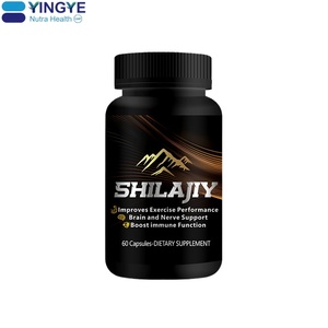 Cápsulas de Suplemento de Energia com Extrato de <span class=keywords><strong>Ashwagandha</strong></span> e Shilajit do Himalaia, Força 10 em 1, Marca Própria OEM, Atacado - Product Image 1