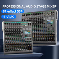 Console de mixage professionnelle tout-en-un coque en métal du studio de la chambre à coucher à la scène offrant un son partout