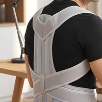 Correcteur de posture réglable pour le dos, soutien lombaire pour la maison, le bureau, les études et la position assise