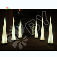 BOYAN publicité LED pilier éclairé gonflable/colonne gonflable LED/tour lumineuse gonflable pour mariage