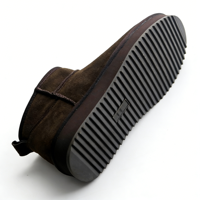 Vente en gros ODM/OEM, vente directe d'usine, bottes de neige imperméables unisexes, bottes d'hiver classiques en cuir de vachette, logo et style personnalisés