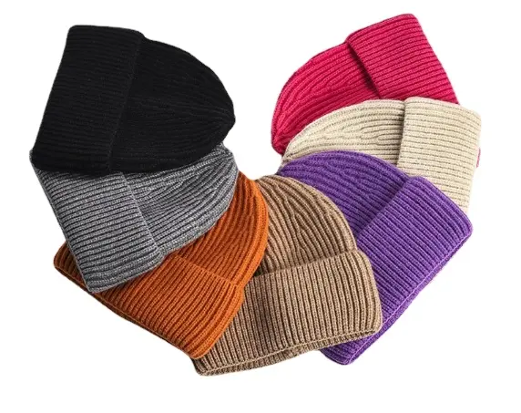 Vente en gros de chapeaux en tricot pour hommes et femmes, vente en gros