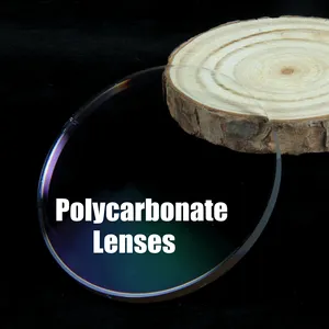 Lenti in policarbonato 1.59 certificate Hot-Sales clear single vision policarbonato antigraffio per PC lentes per occhiali per bambini