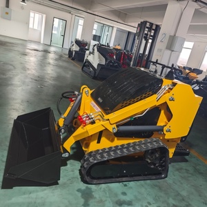 Mini-chargeuse compacte EPA CE, petite chargeuse compacte, minicargador, chargeuse compacte avec accessoires de chenilles - Product Image 6