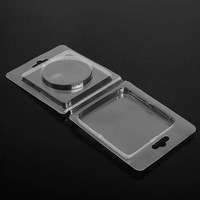 Scatola Blister in PVC Trasparente Personalizzabile, Pieghevole, Monouso, per Regali, OEM/ODM con Logo Personalizzato, Forma Rettangolare