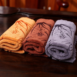 Tea Towel Microfiber <b>Square</b> Absorbent Thickened Quick Dry For Kung Fu Tea <b>Set</b> Cleaning Cloth Gift - Product Image 1