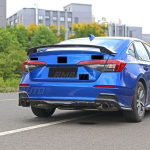 สปอยเลอร์กันชนหลังรถยนต์  ลิปดิฟฟิวเซอร์  ชิ้นส่วนตกแต่งสำหรับ Honda Civic รุ่นไทย ปี 2022  อุปกรณ์ตกแต่งรถยนต์ - Product Image 5