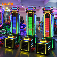 Nouvelle Machine de Jeu d'Arcade Sportive Personnalisée, Colorée, à Monnayeur, avec Marteau à Forte Puissance et Équipement Métallique Lumineux