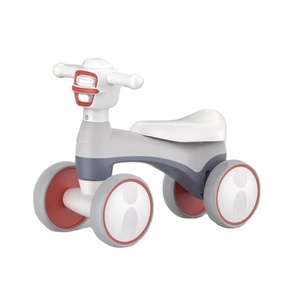 Bicicleta de Equilibrio para Niños de 3 Años, con Música y Burbujas, para Niños y Niñas, de 4 Ruedas, Patinete de Plástico - Product Image 3
