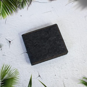 Personalized Vegan <b>Wallet</b> Cork Leather Purse Natural Portugal <b>Wallets</b> Vegan Cork Leather Card Holder <b>Wallet</b> for Men - Product Image 2