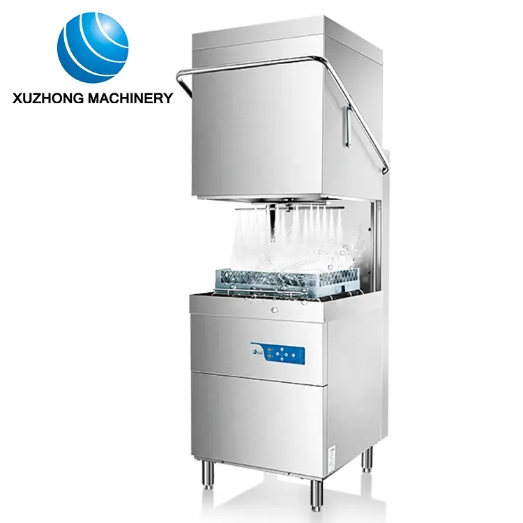 Máquina de lavar louça, restaurantes comercial de alta eficiência máquina de lavar louça bancada da cozinha máquina de lavar louça industrial