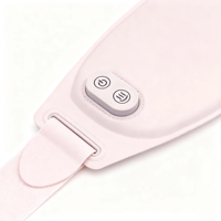 Ceinture de massage réglable pour la taille et l'abdomen, avec chaleur et vibrations Shiatsu, pour soulager les douleurs menstruelles chez les femmes, vente en gros